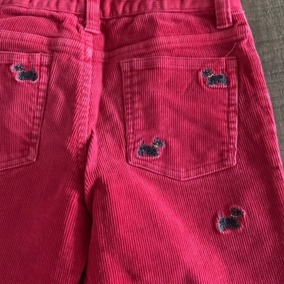 Ralph Lauren Corduroy Red Embroidered Pants Size 6X - Picture 7 of 7